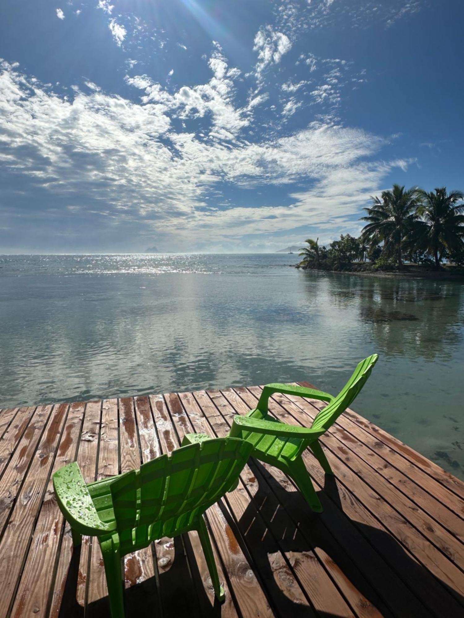 Bungalow Chez Josi, Bord De Mer Prive Tevaitoa Экстерьер фото